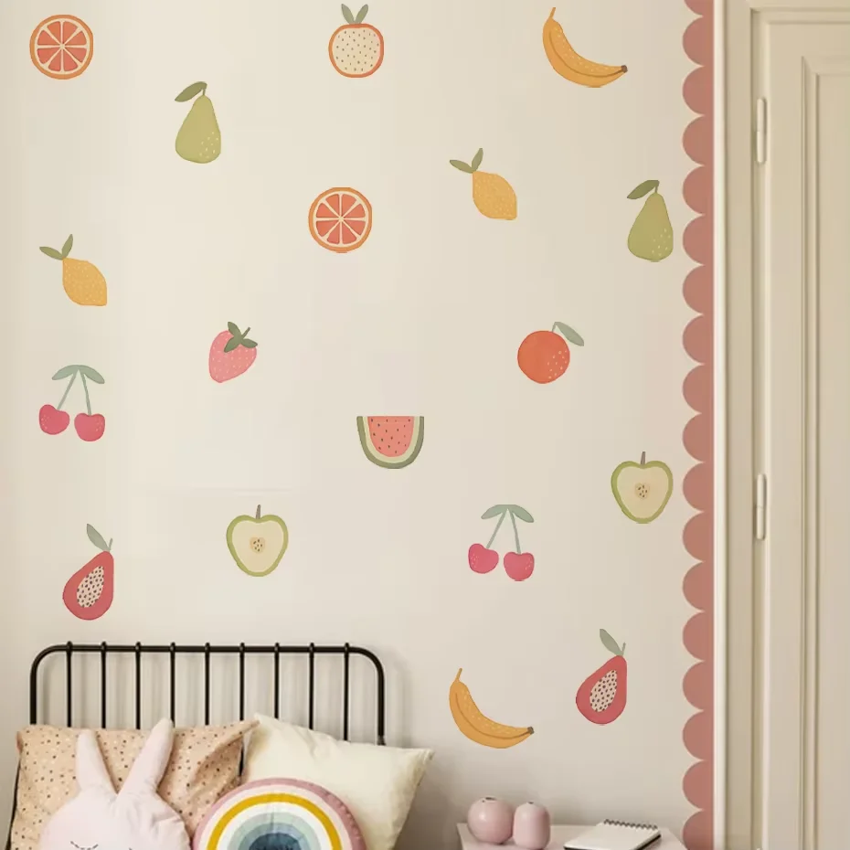 Kiwistar Toro Adesivo da Parete in 6 Taglie – Wall Sticker Wall Sticker, 31_Rot, 40 x 31 cm