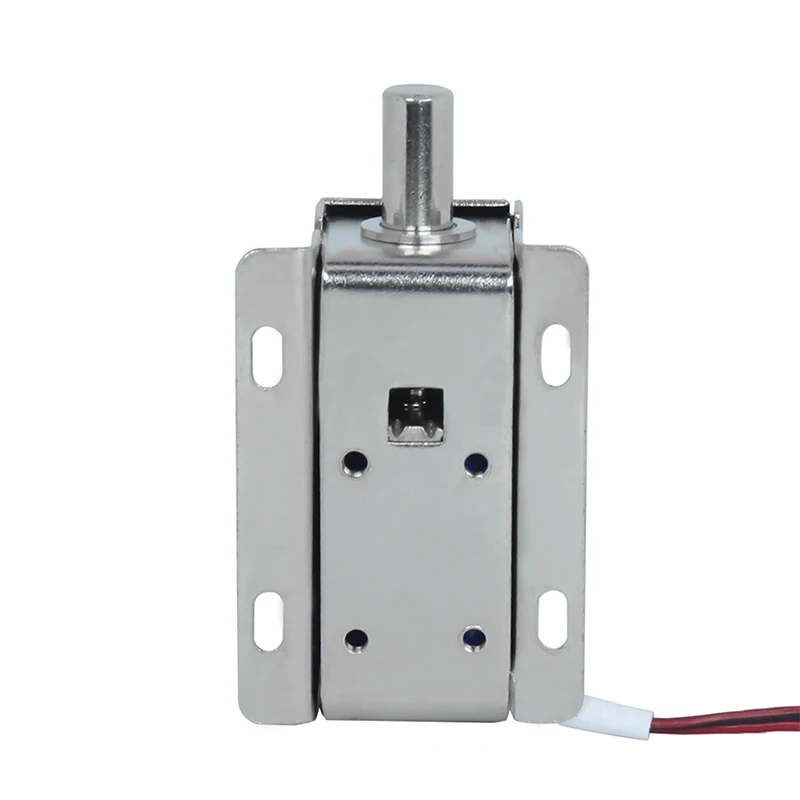 전자기 잠금 장치 12V24V 전기 제어 잠금 장치 전자기 래치 LY01 전자 잠금 장치 소형 전자석 푸시로드 전기