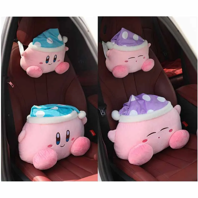 Kirby Car Headrest Pillow Car Accessories Headrest Kirby Car