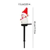 Snowman Yard Stake Solar Powered Snowman Lights Waterproof Solar Christmas Decorations Outdoor Solar Energy For Christmas 6