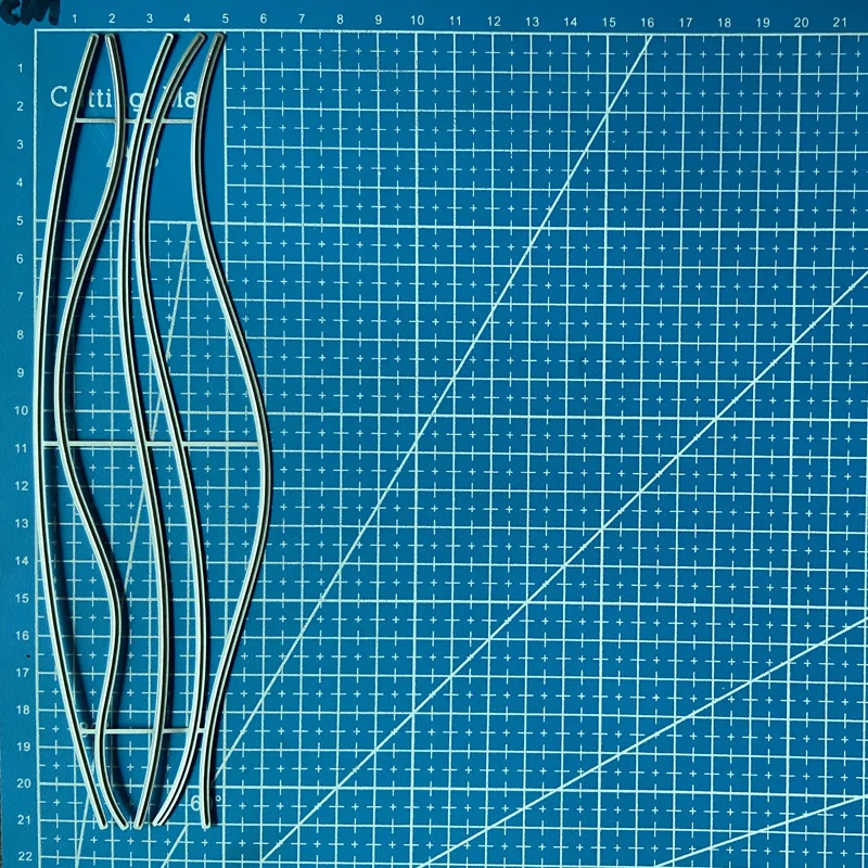 행운의 여신 금속 절단 다이 슬림 라인 힐 & 데일 Diy Scrapbooking 사진 앨범 장식 엠보싱 종이 카드 공예