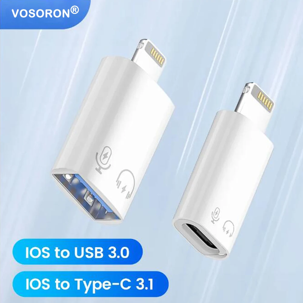 Adaptateur OTG USB 3.0, Câbles Lightning