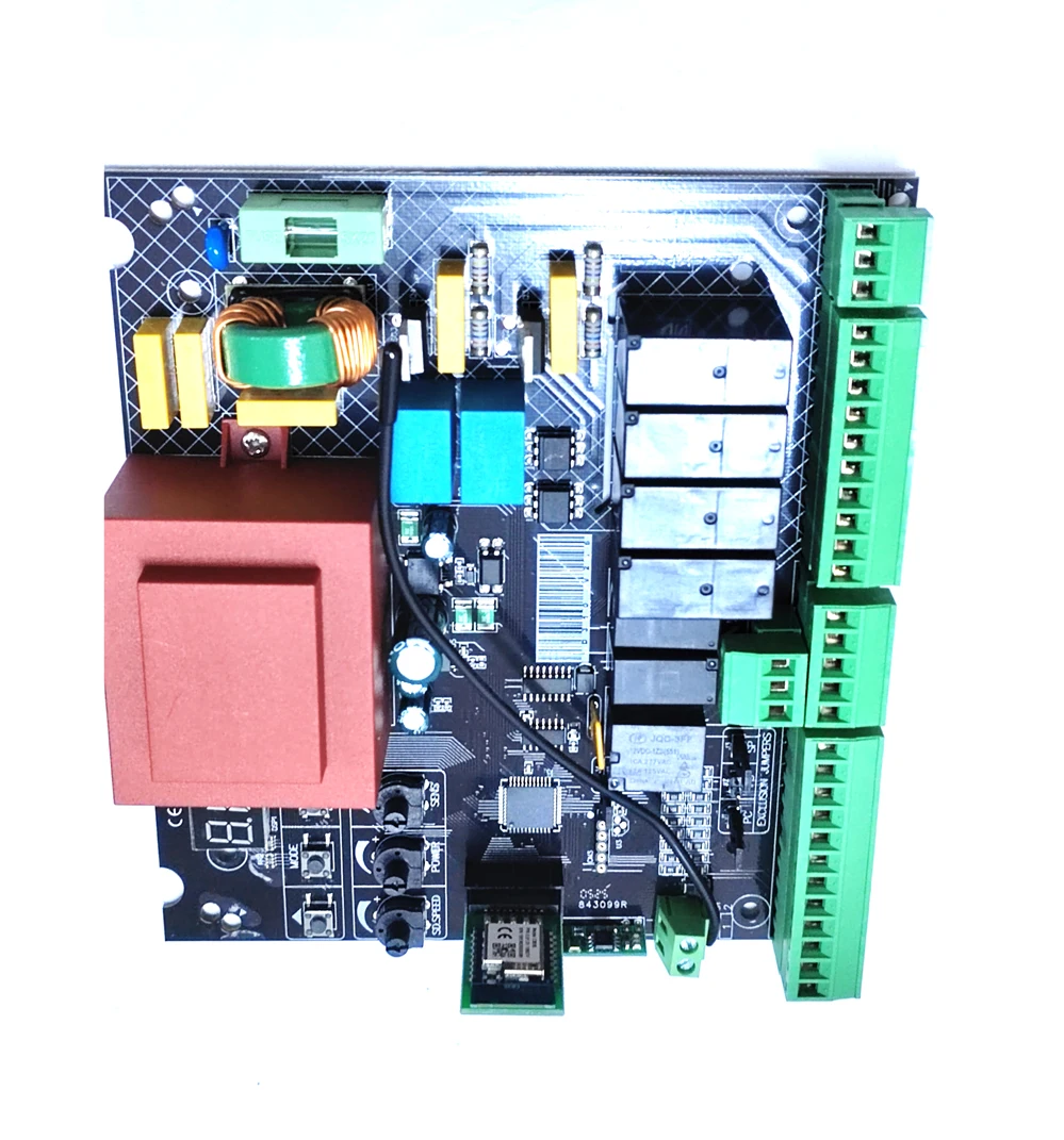 투야 WIFI 110V 230V 스윙 게이트 오프너 회로 메인 보드 범용 스윙 게이트 모터 마더 전자 제어 보드와 호환됩니다.