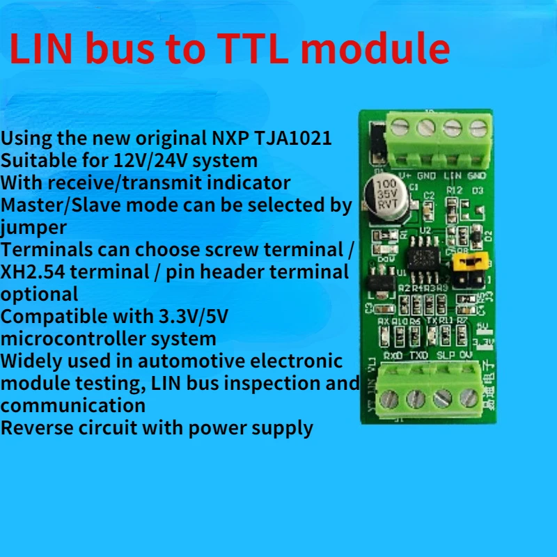 Lin Bus Lin Module Tja1021 Module Lin Communication Lin To Ttl Tool