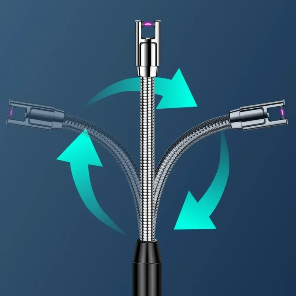 USB Rechargeable Long Plasma Arc Lighter 2