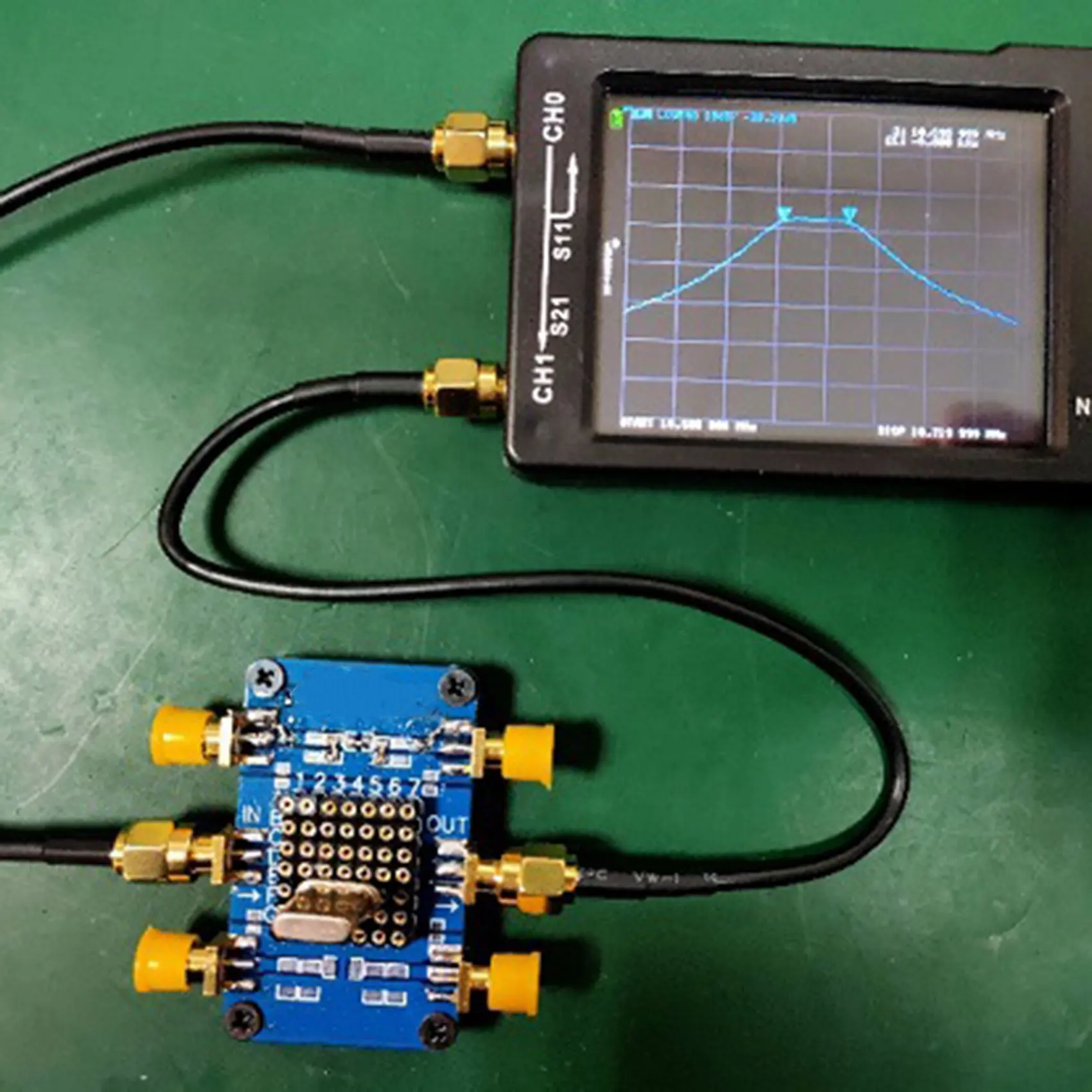 NanoVNA Test Board Kit VNA Test Demo Board Vector Network Analyzer