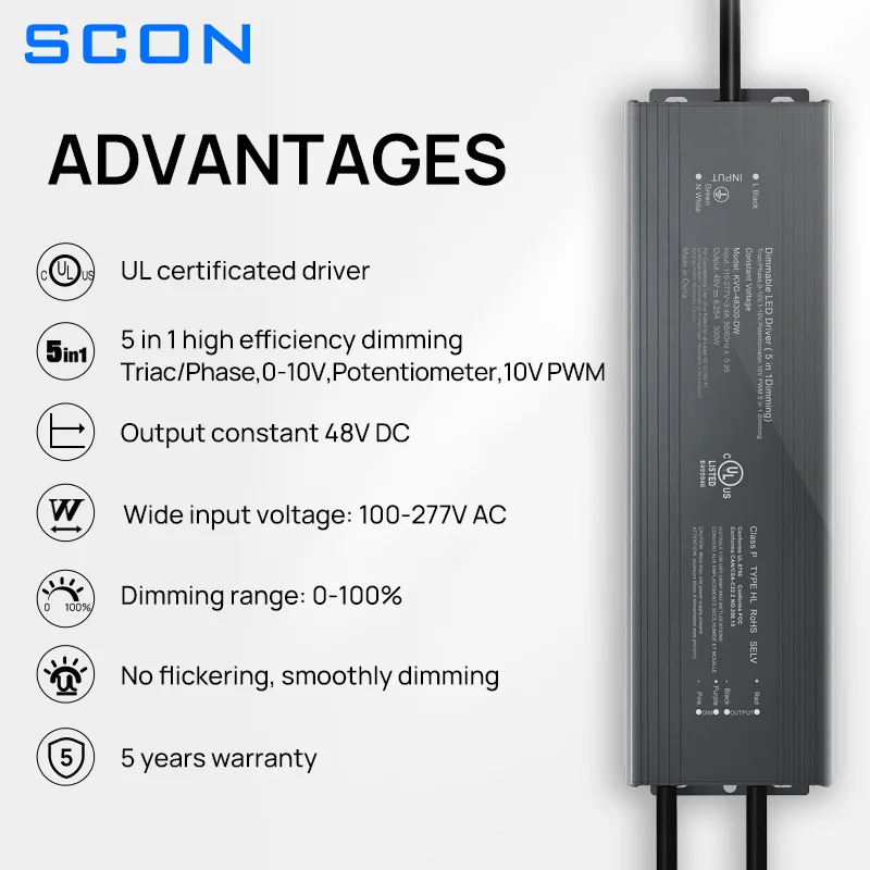 SCON Modern 0-10V/Triac Dimmable Magnetic Track Lights Recessed LED Spotlight Downlight Grille Rail Lighting Without Main Light