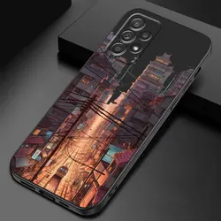 Summer Sky TPU Soft Phone Case - Elegant Cover with Enhanced Protection - Galaxy A24 4G (UUAZA01)