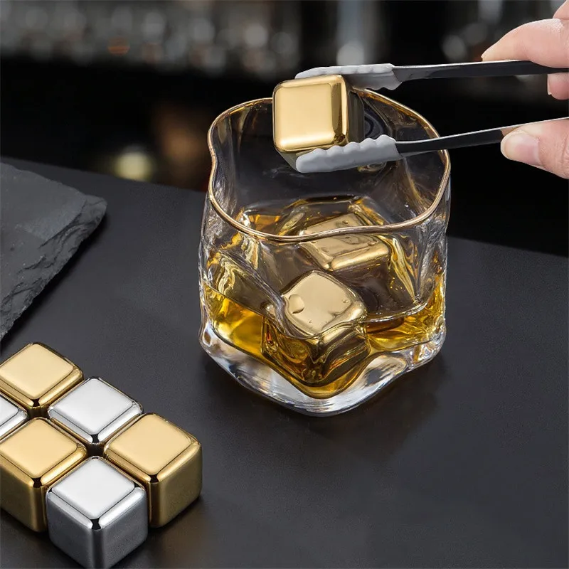 Set Regalo Whisky Royal Reserve - Decanter, Bicchieri, Pietre Di Ghiaccio, Sottobicchieri In Legno - Foto 8