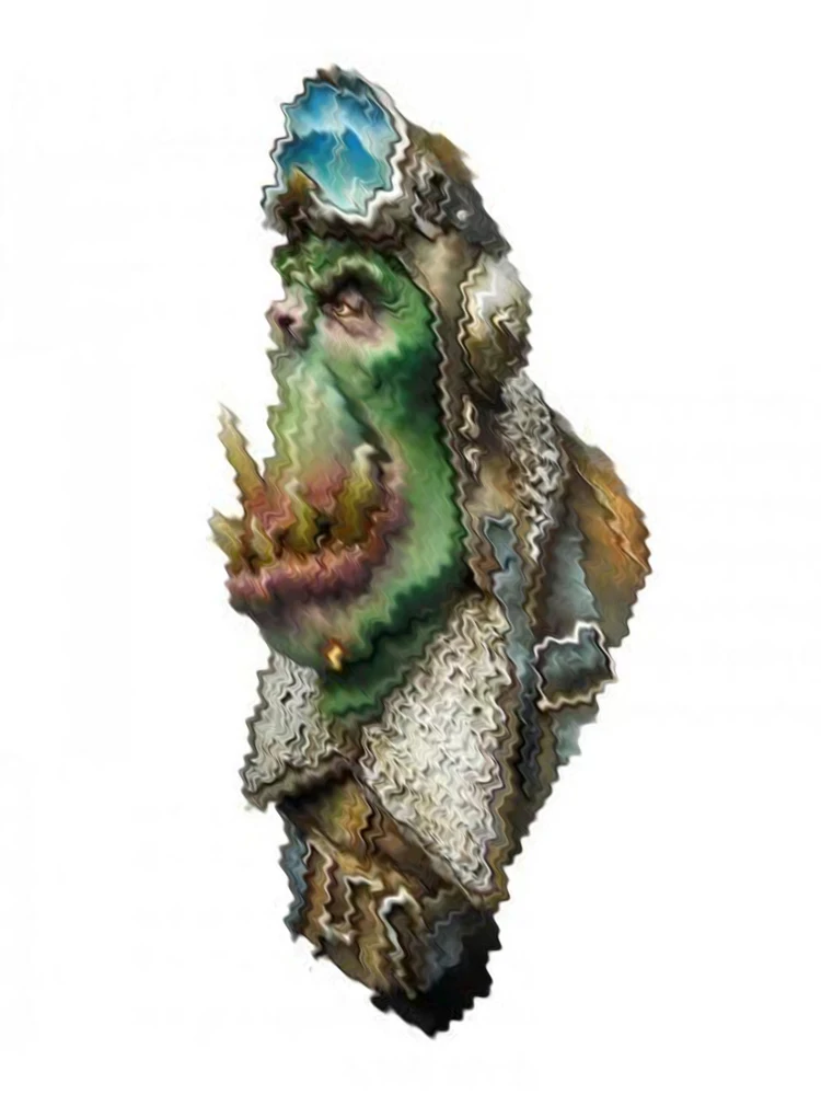 Neues unmontiertes 1/12 hoch 65 mm Ork Pilot Büste Resin Kit DIY Spielzeug Unbemaltes Resinmodell