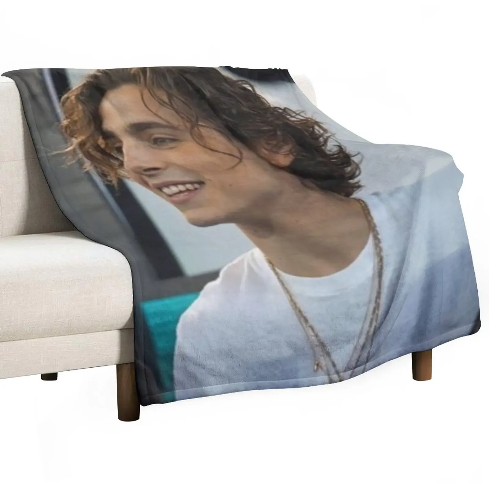 

Timothée Chalamet Throw Blanket christmas decoration Bed Fashionable Single Blankets