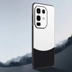 Luxury Leather Back Phone Case with Silicone Protection for Infinix Note 50X (Panda)