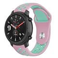 Pink teal green