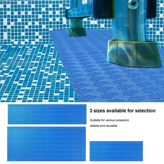Ladder Pad Pvc Dugó Létra Szőnyeg Nincs Elhalványuló, Nem Csúszás Lépcső, Megvastagított Összecsukható Medence Bélés Hajlásos Csúszásgátló - Image 3