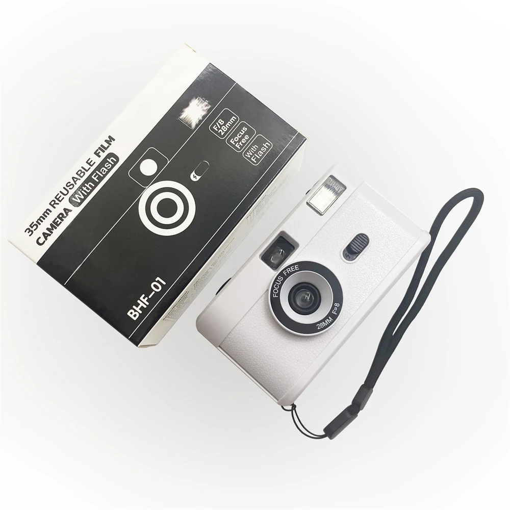 Appareil photo jetable 35 mm Vintage Camera avec flash à usage unique di