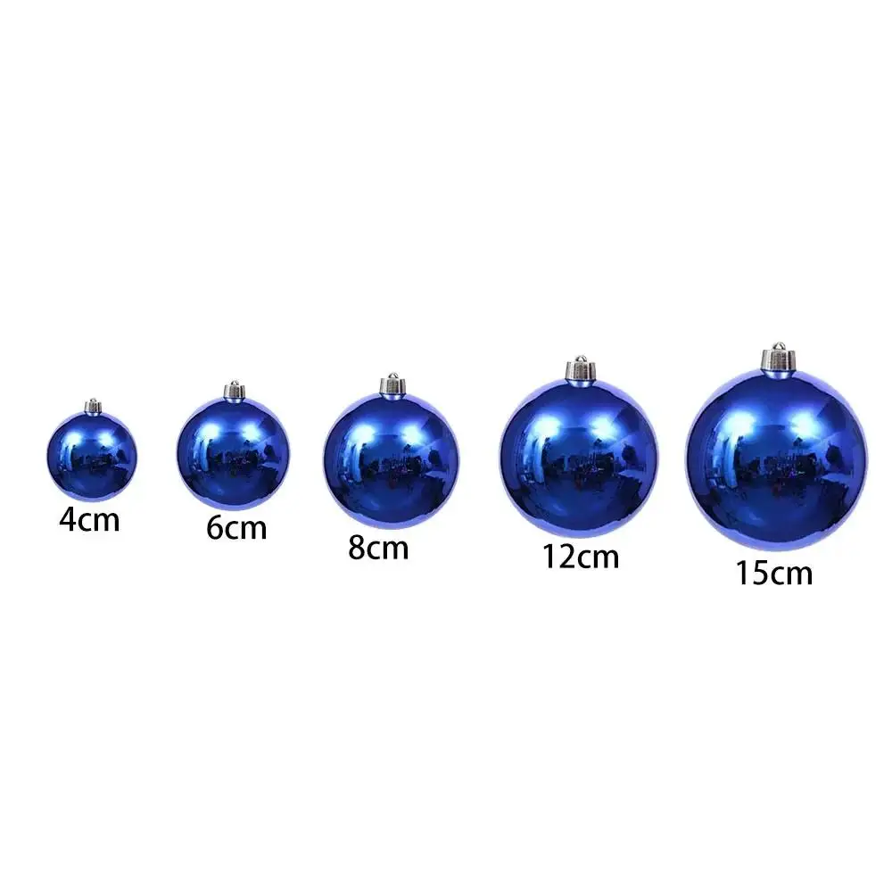 thumbnail image 1 of Bolas de plata claras grandes de 15 cm para decoración de árboles de Navidad, adornos para bodas, fiestas de Navidad para Año Nuevo 2023, decoración del hogar, regalo de Navidad, 1 of 5