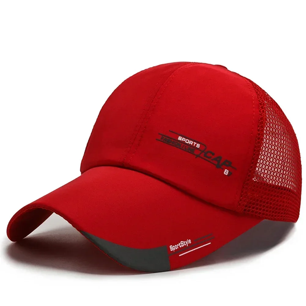 Hat Baseball Cap Polyester Sunbathing 56-60cm 70g Adjustable Breathable Camping Fishing Hunting For Men