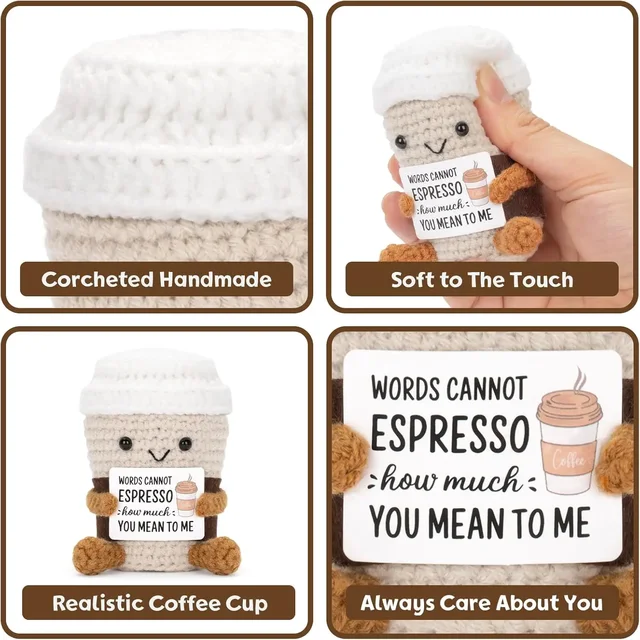 Crochet Coffee Support Doll 3