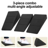 3Pcs Squat Wedge Block Calf Stretcher Multi-Functional Slant Board Foot and Calf Stretching Incline Wedge for Fitness Workout