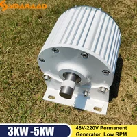 Générateur à aimant Permanent triphasé à basse vitesse, entrepôt polonais, 10kw, 48V, 96V, 110V, 220V, pour l'énergie éolienne et la conservation de l'eau 1