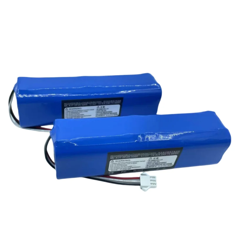 for Xiaomi Lydsto R1 rechargeable lithium-ion battery, robot vacuum cleaner,viomi s9,battery pack, genuine 12800mAh-5200mAh 4
