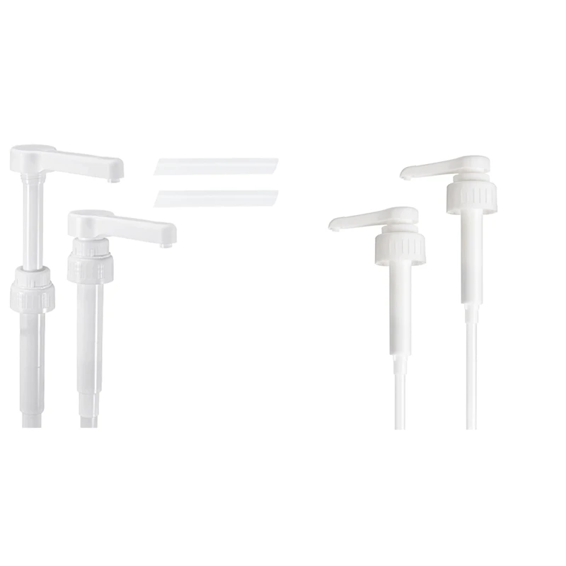 Upgraded High-Output Gallon Pump Dispenser, 2Pcs Heavy-Duty Leak Proof Large Resin Pump Dispenser