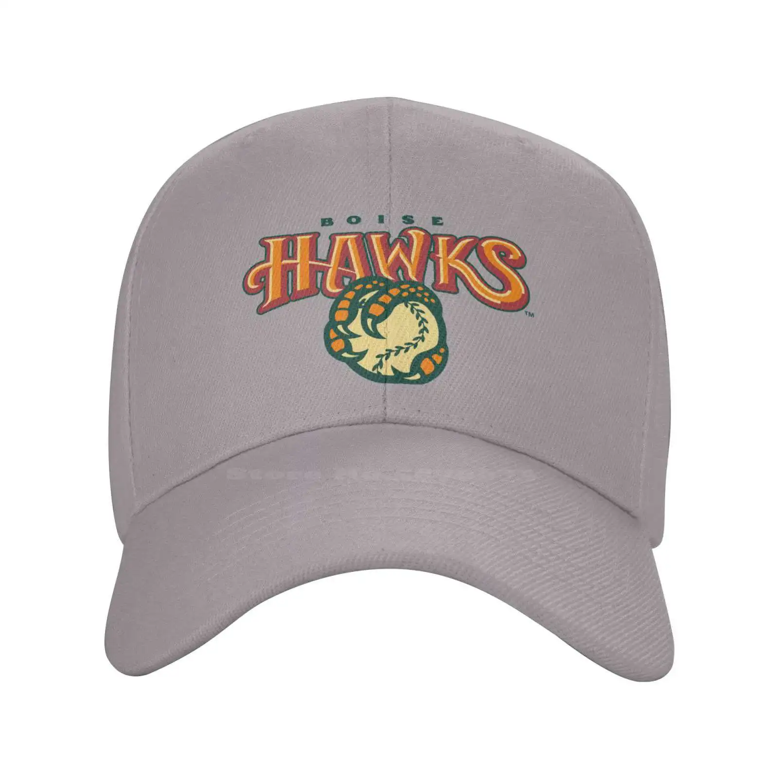 

Повседневная джинсовая бейсболка Boise Hawks с принтом логотипа