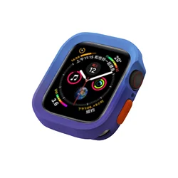 Candy Soft Silicone Protective Case for 42mm - Series 10 (BluePuple)