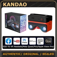 KanDao QooCam EGO 3D Cam - 24MP/8K Photos/4K 60FPS Videos Stereoscopic 3D Instant Display Camera,Compatible on PICO4 VR Headsets 1