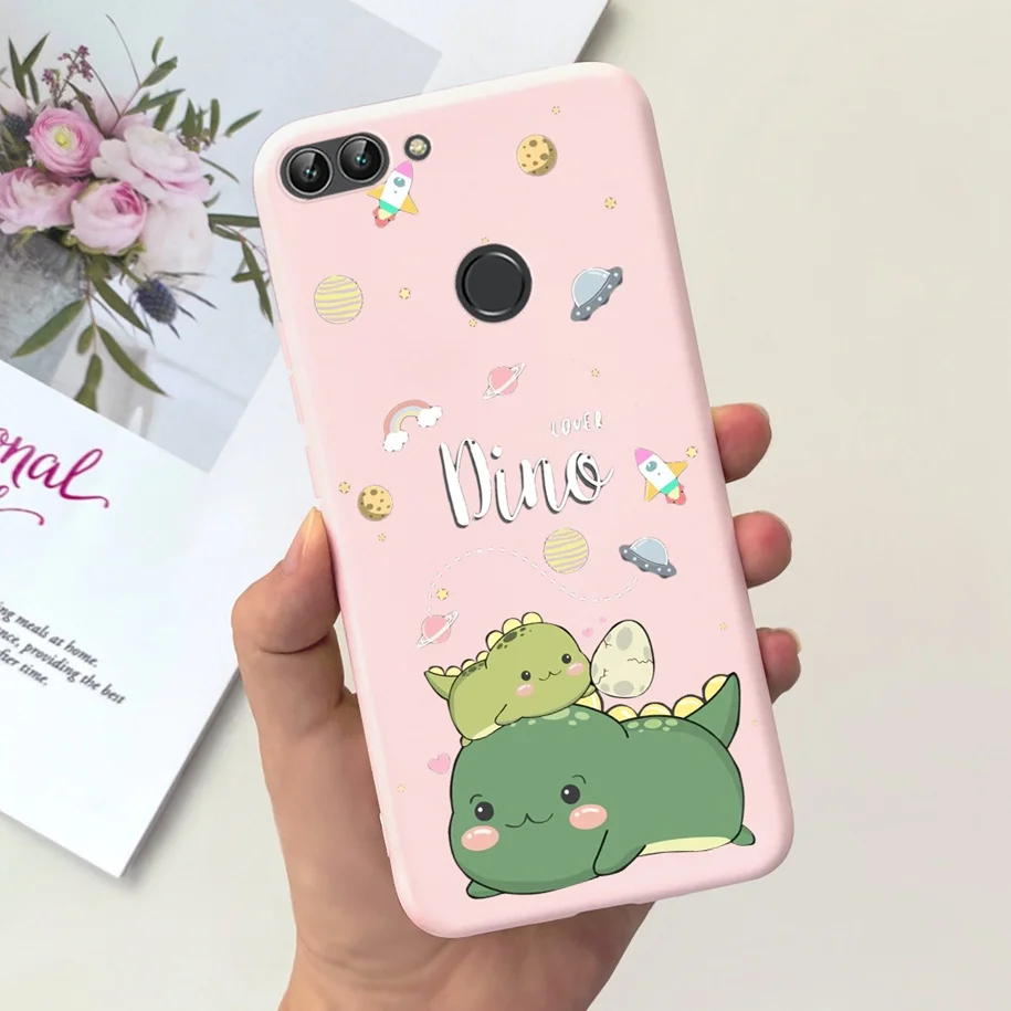 Lovely Duck Cat Dinosaur Shockproof Silicone Soft Matte Phone Cover