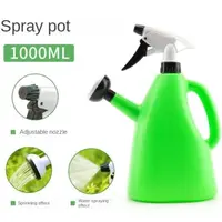 Plastic Watering Can Pot Gardening Supplies Garden Plants Adjustable Pressure Spray Water Kettle Indoor 1L Flower Sprayer Home 4