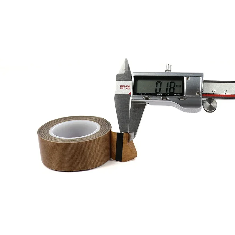 PTFE Tape Adhesive Cloth Width 5~100mm Thickness 0.13mm 0.18mm Insulated Vacuum High Temperature Resistant Sealing