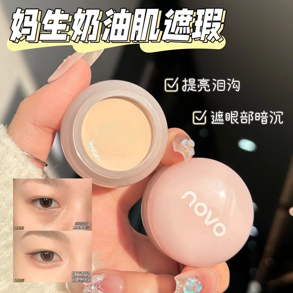 Soft Matte High Coverage Concealer Corrector Dark Circle Freckle Waterproof Foundation Concealer for Face Makeup Base Cosmetic