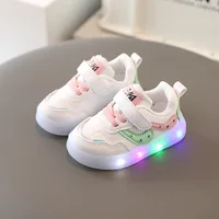 Tenis Children Led Shoe Boys Girls Lighted Sneakers Glowing Shoe for Kids Soft Soled Breathable Casual Infant Toddler Baby Shoes 2