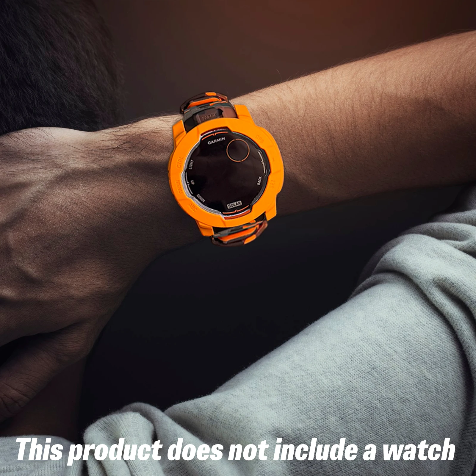 Durable Shockproof Silicone Case for Smartwatches - Lightweight, Scratch-Resistant Full Protection Cover
