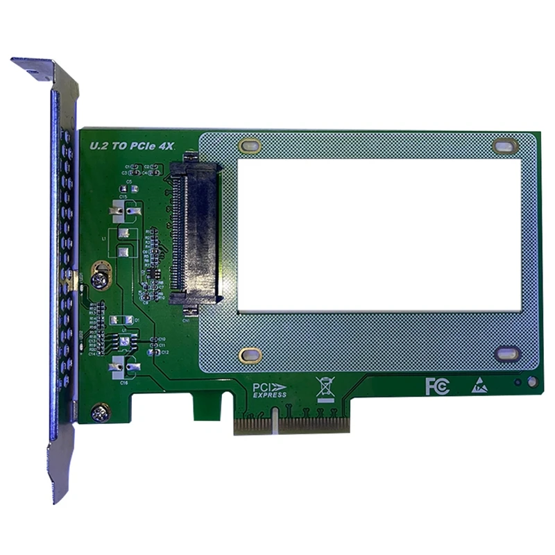 

PCIE Riser U.2 To PCI Express3.0 X4 Adapter Card SFF-8639 To SSD Extension Adapter U.2 SSD SATA PCI-Express 3.0 Card