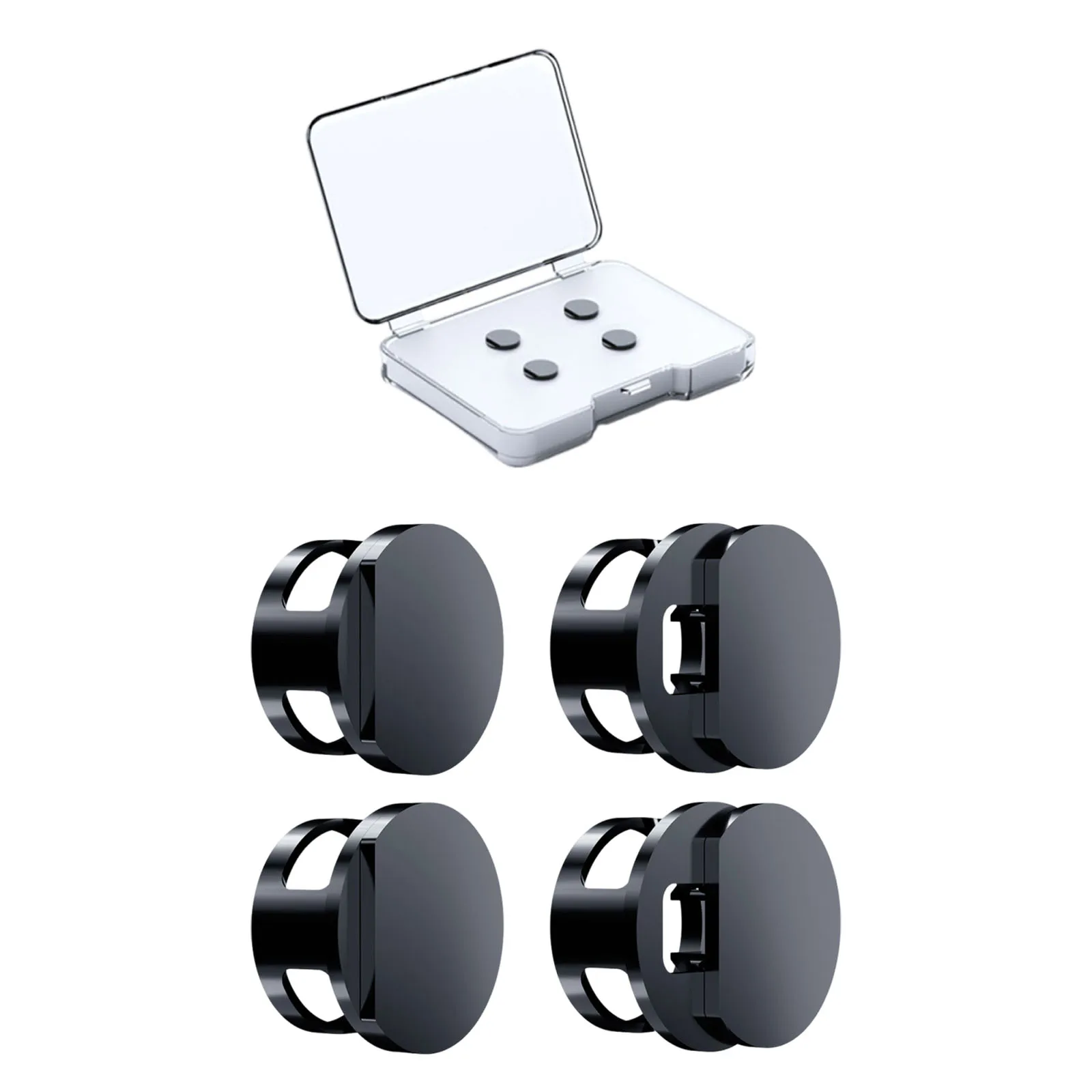 LED Light Dimming Blocker for Smart Glasses Camera Lens Protection (2/4/6-Pack)