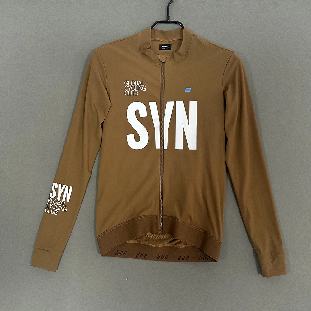 SYN Men's Cycling Jersey Long Sleeve Tops High Quality Maillot Ciclismo Mountain Road Bike Cycling Jersey Team Bicycle Clothing 5