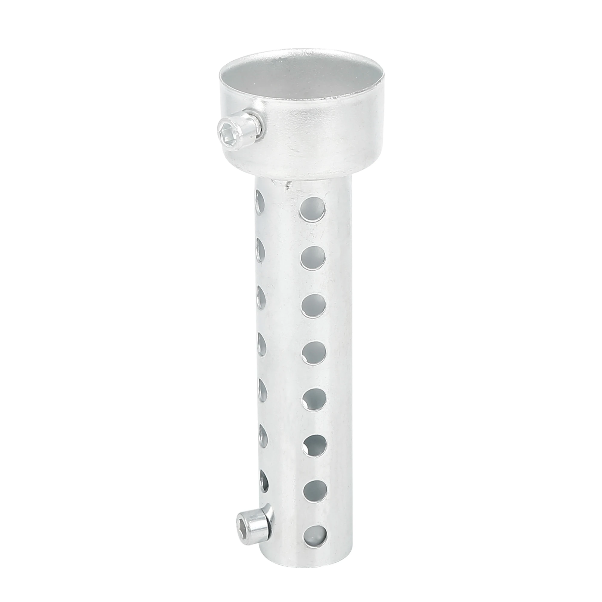 모토포르티 1/2개 스테인리스 스틸 유니버설 35mm 42mm 45mm 48mm 60mm 외경 오토바이 배기 파이프 배플 머플러 배플