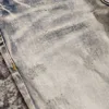 men vintage distressed jeans slim fit 3