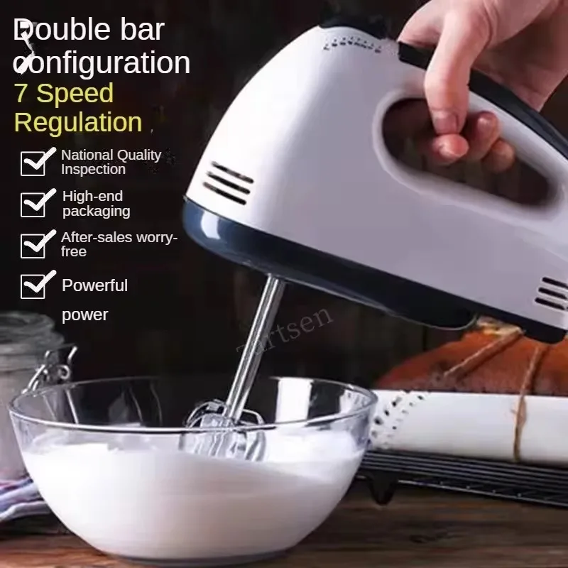 Electric Beater Portable Cream Blender Handheld Automatic Milk Egg Cream Cake Mixer Household Electric Milk Frother for Kitchen 5
