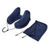 Neck Pillow Travel U-shaped Pillow Inflatable H Hooded Nap Outdoor Car Long-Distance Aircraft 5