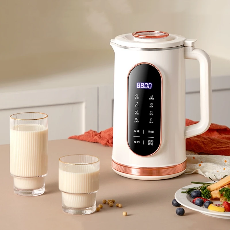 

Soybean Milk Machine Electric Juicer Household Rice Paste Machine Portable Blender 10 Leaf Blade Nutrition Breakfast Machine