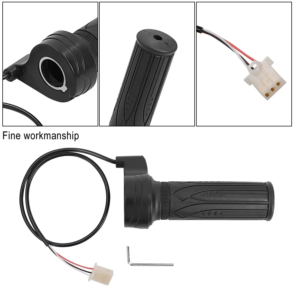 Accelerator Electric Bike Bicycle Twist-Throttle High Medium Low Speed/Forward/Reverse for Electric Scooter Ebike Tricycle Parts