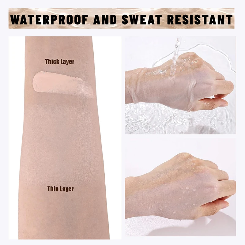 High Coverage Liquid Foundation BB Cream Primer Waterproof Lasting Concealer Corrector Base Facial Korean Makeup Women Cosmetics liquid foundation cc cream waterproof foundation
