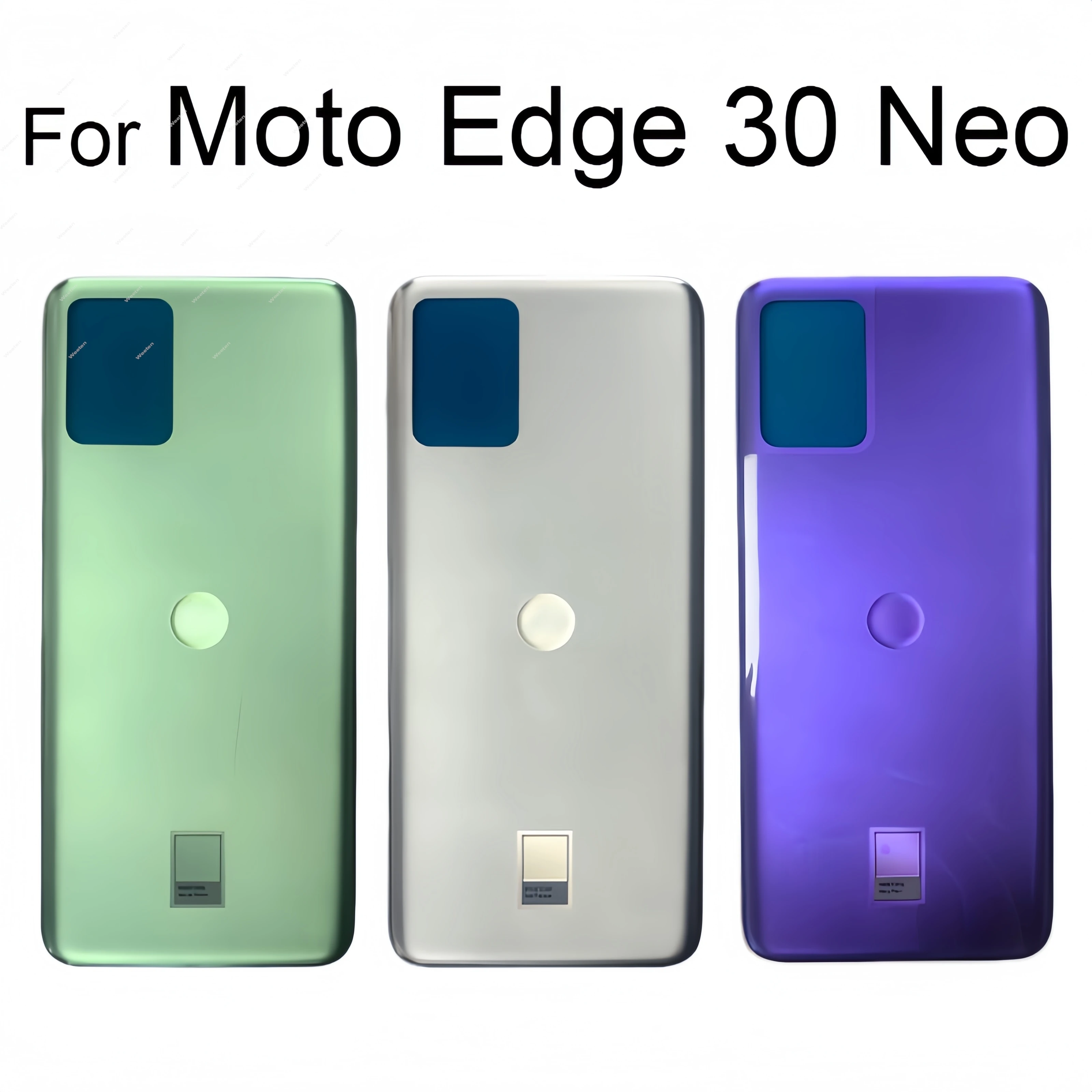 Motorola MOTO Edge 30 Neo 백 커버 케이스용 후면 배터리 도어 커..