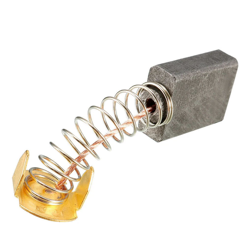 

Power Tools Carbon Brushes Part 2pcs Durability Fittings 16mmx13mmx6mm Accessories For Electric Motors Practical
