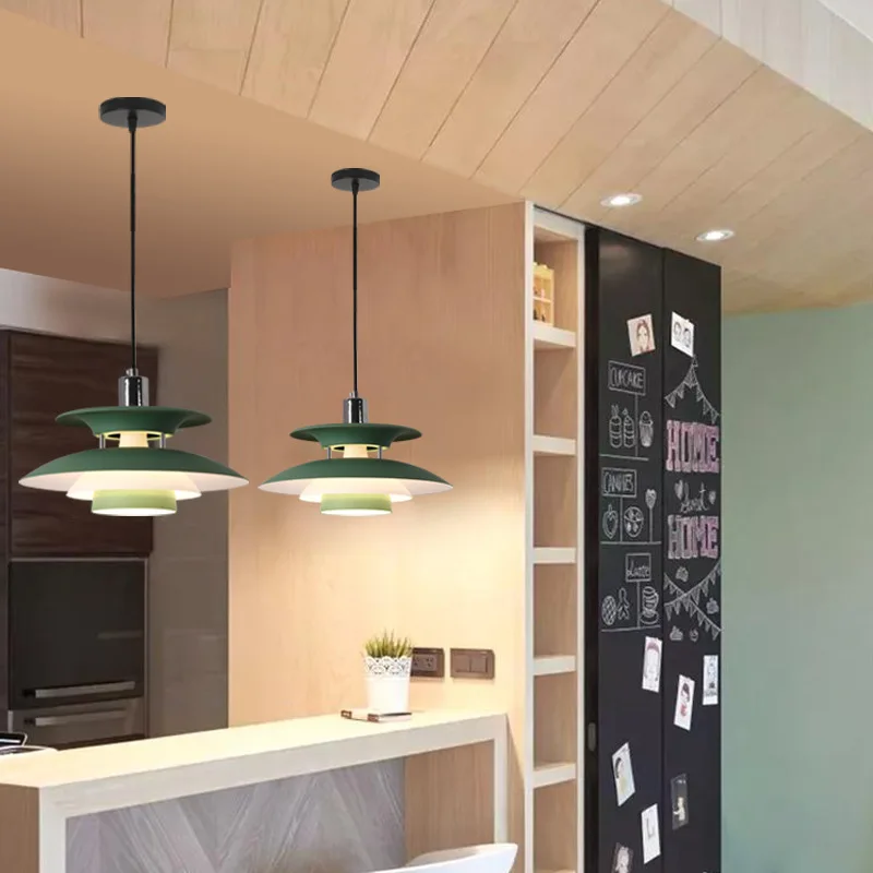 Danish Design PH Pendant Light High Quality Umbrella Led Hanging Lamp Living Loui Lustre Kitchen Paulsen UFO PH5 Color Droplight 4