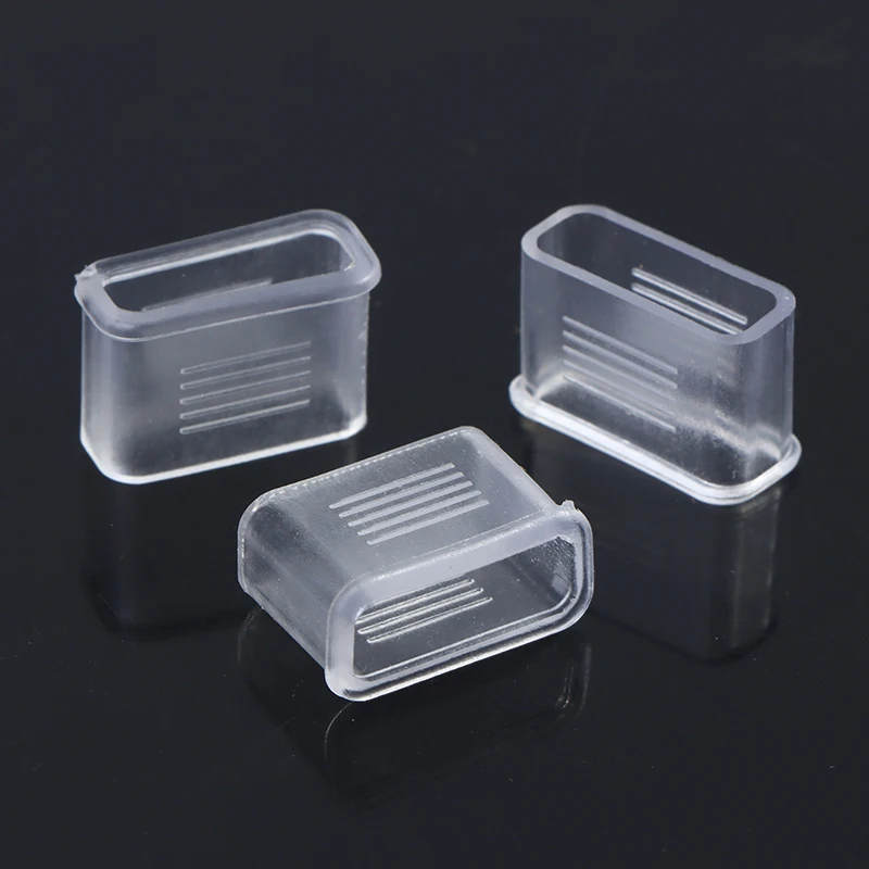 20pcs Sport Training Referee Whistle Cover Transparent Whistle