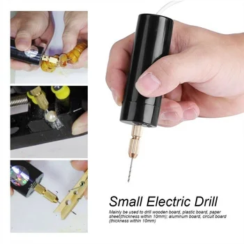 휴대용 미니 전기 드릴, 마이크로 USB 드릴, 쥬얼리 제작, DIY 목재 공예, 금속 목재 쥬얼리 도구, 5V